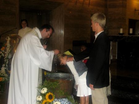 *Bapteme of my sister*